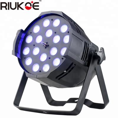 China Stage Light Factory Direct Sales Disco Lighting Indoor 18X10W RGBW 4in1 Zoom Led Par for sale