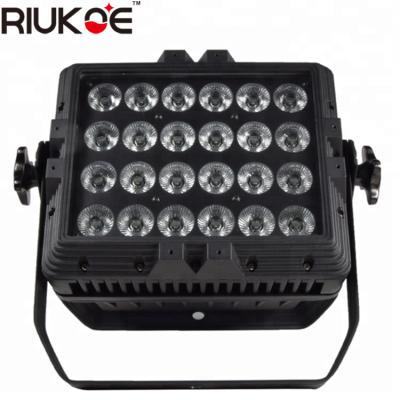 China Stage light lighting equipment 24x15w led outdoor rgbwa 5in1 par wash dmx lighting for sale