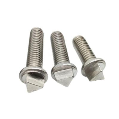 China General industry factory triangle head screws Pan Head Security Screw Stainless steel triangle socket screws anti-thest for sale