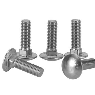 China Constrution Main Carriage Bolt Large Half Carriage Bolt Stainless Steel Wholesale Carriage Bolt for sale