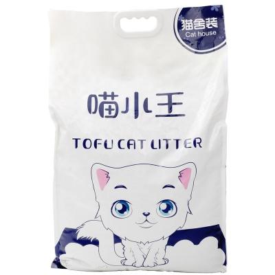 China Cats Eco Big Bag 9.5KG 27L 2.0mm Original Milk Flavor Flushable Clumping Tofu Cat Litter for Cattery for sale