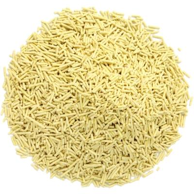 China Sustainable Natural Plant Fiber Based Peas Wheat Corn Soy Cat Litter with Super Absorbency Dust Free Odor Control Firm Clumping for sale