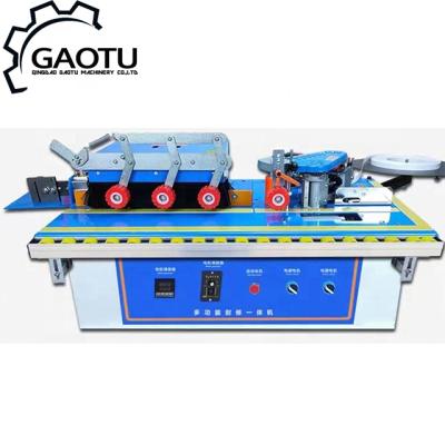 China Hotels Manual Woodworking Edging Machine With Trimming for sale