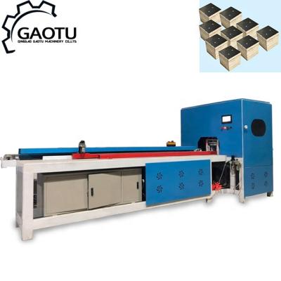 China VERTICAL Automatic Wood Pallet Block Production Line Machine for sale