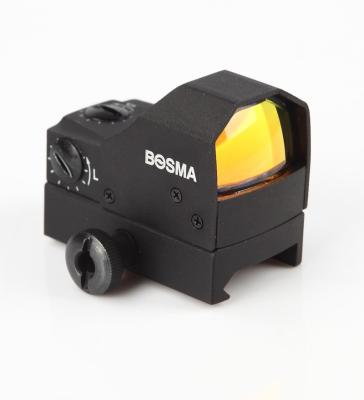 China Bosma Military Red Reflex Sight Scope 1x25 Dart Dot Optics Tactical Holographic Reddot 464B01 for sale