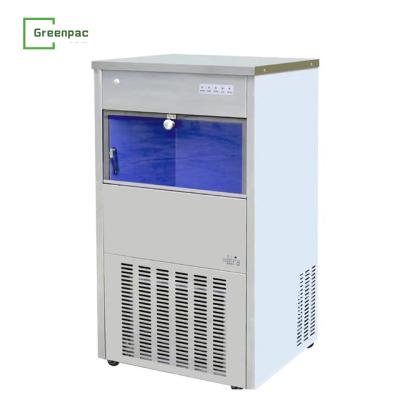 China Hot Sale Commercial Snowflake Ice Machine 80kg/24h Stainless Steel Countertop Snow Ice Maker Machine for sale