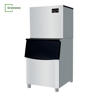 China Crescent Ice Machine Stainless Steel Moon Shape Commercial Commercial Ice Maker 158kg/24h for Cold Drinks for sale