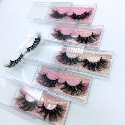 China Wholesale 25-30 Siberian 25 Times Vendors 3D Millimeter Eyelash Wrap Strip And 5D Mink False Eye Lash Full Lashes Strip Mink Eye Lash Vendors for sale