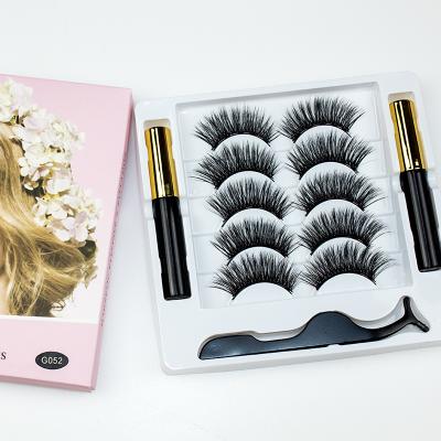 China 25-30 Times High Quality Lightweight Magnetic Eyeliner Lashes Custom Packaging Private Label for sale