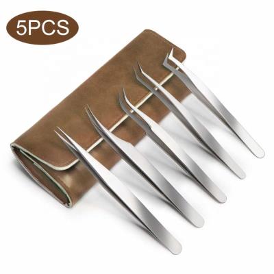 China Popular Makeup Beauty Tools Lash Applicator Stainless Steel False Eyelash Tweezers for sale