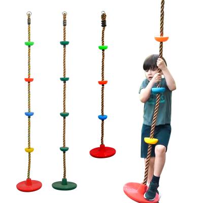 China Eco - Friendly Climbing Rope Swing For Kids Playing , 2m / 6.56ft Climbing Rope Tree Swing for sale