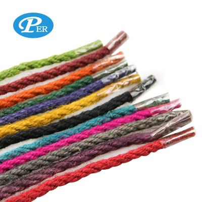 China Twine Decoration Colored Jute Dyed Rope for sale