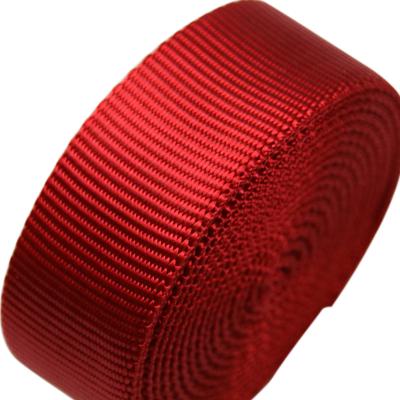 China High Strength Customized Hollow Elastic Knitted Nylon Webbing Band For Bag Strap for sale