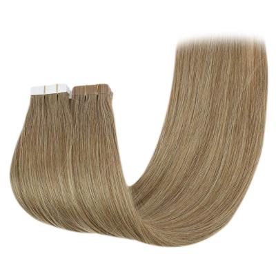 China Best Quality Russian Remy Double Drawn Hair Extensions Tape Invisible Hair TA016 for sale