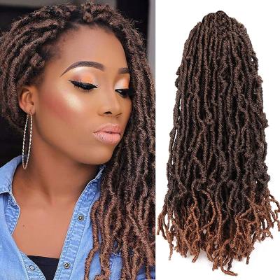 China Best Braiding Hair Selling Products 2021 in USA Amazon Hair Dreadlocks Synthetic Gypsy Locs Braiding Extension for sale