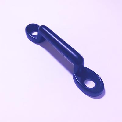 China Fitting of Fender leather handle,Nickel finish. for sale