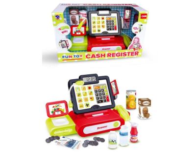 China Hot Selling Preschool Toys Kindergarten Pretend Toys Plastic Cash Register for sale