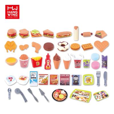 China DIY Food Set Food Toy Cuts Fruits Vegetables Preserved Toy Pretending Play Game Plastics Play Kitchen Toys Educational Toys for Kids for sale