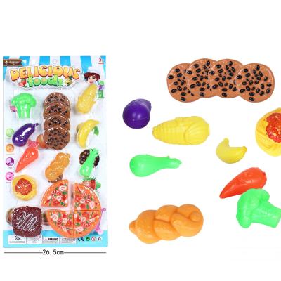 China Food Play Set Early Development Learning Toy Fruits Vegetables Magnetic Fruit Kitchen Toys Play Set 78x50X84cm for sale