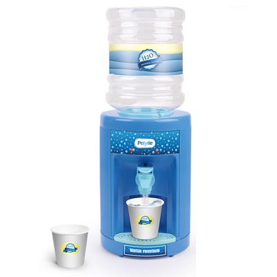 China light & Mini Water Dispenser Set Healthy Toy Pretend Play Kitchen Appliances for Kids Carry Water Fountain Light and Healthy Cups Exclude Battery for sale