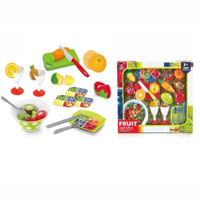 China Fruit Dessert Intelligence Kitchen Kids Play House Toys Pretend Game Kids Fruit Salad Toy 66x42x770cm for sale