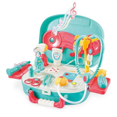 China Role Play Toy Kids Pretend Toy Doctor Set Medical Set With Recorder With Light&Music Toys For Toddler for sale