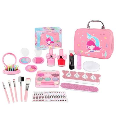 China Pretend Play DIY Children's Toys Makeup Set Health Materials Makeup Set Eye Makeup Brush Toys for sale