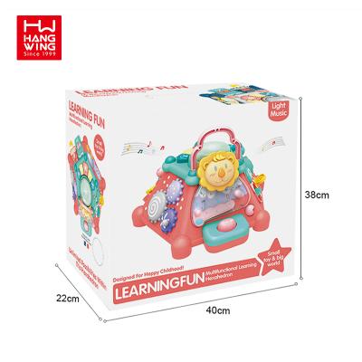 China 2021 Educational Plastic Baby Toy Hexaeder Preschool Learning Hexahedron Amazon Play Eco-Friendly Activity Material Plastic Toys for sale