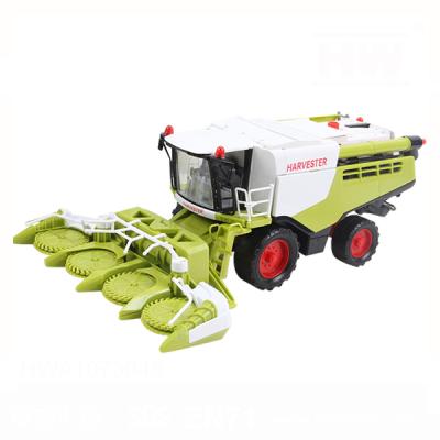 China Friction Toy 31CM Farm World Tractor Toy Harvester for sale