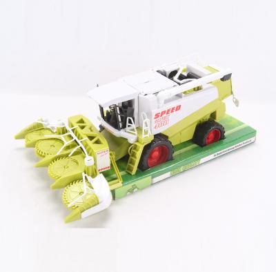 China Friction Toy Friction Toy Car Farm Mower Tractors Harvest Machine For Kid for sale