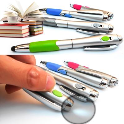 China Good Price Flickering Novelty Torch Pen On LED Light Lamp Pen for sale