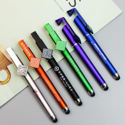 China Normal Unique Personalized Logo Printed Qr Code Pens Premium Plastic Advertise Tip Pen For Promotion for sale