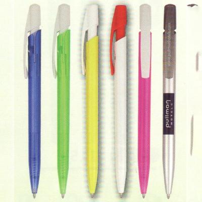 China Cheap Advertising Pen Hotel Classic Pen Classic Ballpoint Pen Press Service Logo Pen 8mm Diameter for sale