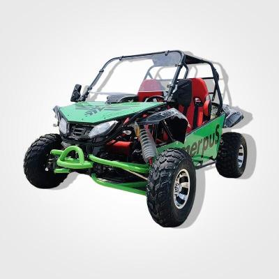 China New Steering Wheel 200cc 2 Seat UTV 4x4 Sports Go Kart , Automatic Transmission Engine All Terrain Vehicle CE 10 Offroad for sale