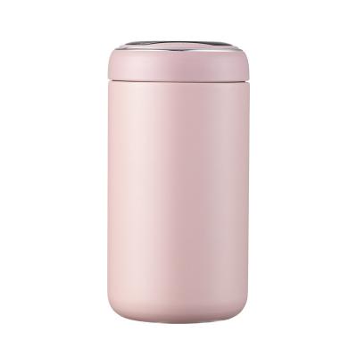 China New Smart Stocked Amazon 316 Stainless Steel Thermos Cup Women Small Mini Gift Thermal Water Cup With Temperature Display for sale