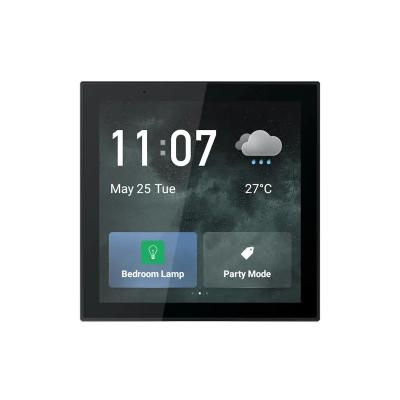 China Southeast Asia 4inch Tuya Smart Home System Central Control Panel Multifunctional Smart Home System Wall Panel for sale