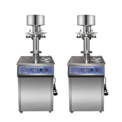 China Food Oral Liquid Sealing Machine Aluminum Cap Locking Machine Vial Bottle Sealing Machine for sale