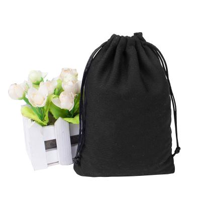 China OEM Factory Supply Waterproof Messenger Drawstring Shopping Single Cotton Canvas Bag for sale