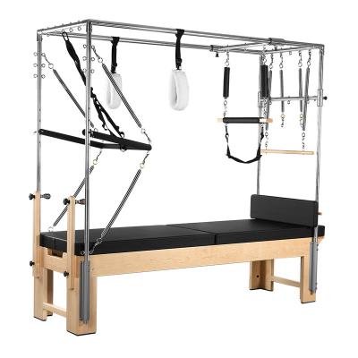 China New Design Function Trainer Fitness Exercise Pilates Wood Hot Home Equipment Female Maple Stretching Training for sale