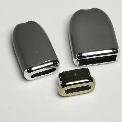 China The inside plug can be plated in the plastic round gold usb hole data port case and low price pebble data cable silver rubber plastic shell socket for sale