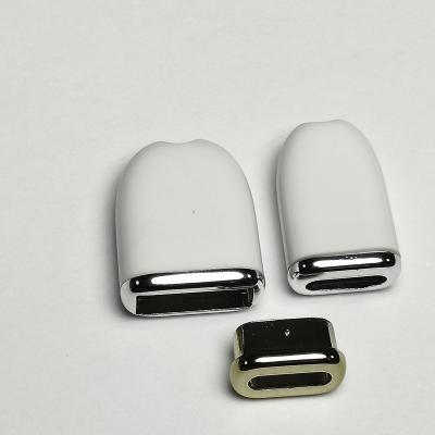 China New style / 2023 new style pebble soft and translucent data cable plastic round shell rubber plastic usb plug hole data port case for sale