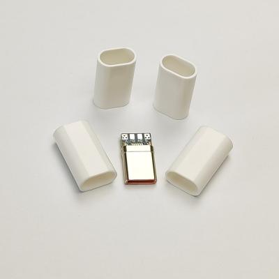 China wholesale manufacture 17mm straight usb flash drive plastic case for usb data cable 17.1*10.2*6.1 for sale