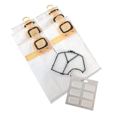 China Hotel 12 Filter Vacuum Cleaner Parts Accessories Cloth Dust Collector Filter Vacuum Nonwoven Dust Bag (PK) Vorwerk Kobold VK140 VK150 for sale