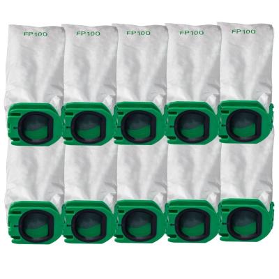 China 10PK Hotel Customized Vacuum Cleaner Dust Bag Vorwerk FP100 Kobold VB100 Vacuum Cleaner Accessories Parts Filter Nonwoven Bag for sale