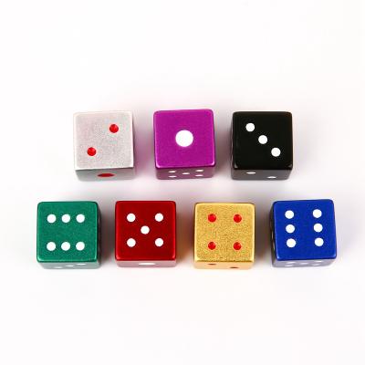 China Wholesale Custom Hexagon Shape Dice Portable Eco-Freindly Style Wine Table Entertainment Dice for sale