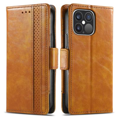 China Anti-fall Factory Direct Sale Kickstand Flip PU Leather Cell Phone Wallet Case For iPhone 13 Mini Pro Max for sale