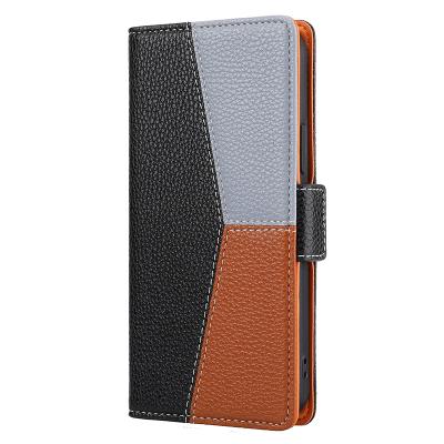 China Luxury Anti-fall Mix Color Design Flip Leather Wallet Mobile Phone Case Cover For iPhone 13 Mini Pro Max for sale