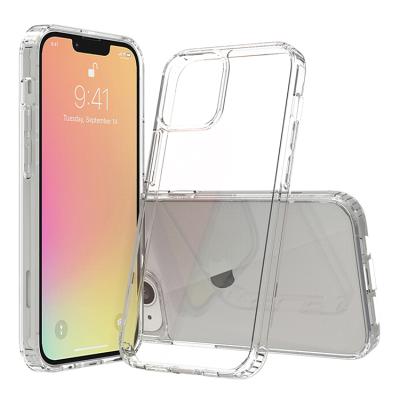 China 2021 Anti-fall TPU Acrylic 360 Full Protect Shell For iPhone 13 Mini Pro Max Clear Back Case Cover for sale