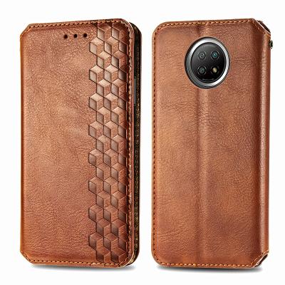 China Anti-drop Ready To Ship Luxury Business Style Flip Leather Wallet Mobile Phone Case Cover For Xiaomi Redmi Note 9 5G for sale