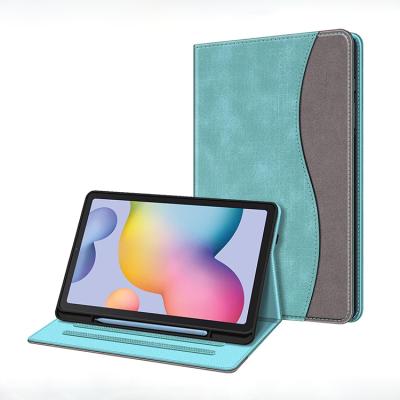 China For Samsung Tab S6 Lite Factory Price Folio Wholesale Cheap Leather Protect Cover Shell For Samsung Tab S6 Lite Case for sale